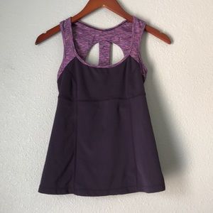 Prana | purple athletic workout tank